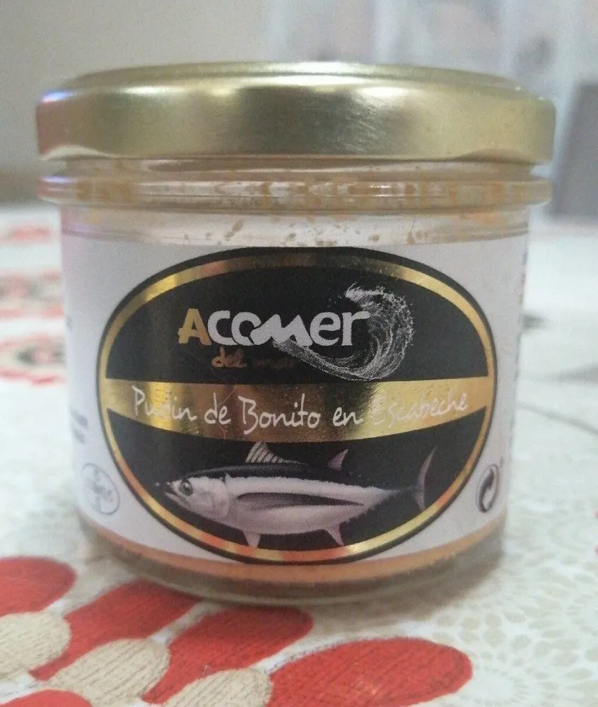 Pudin de bonito en escabeche