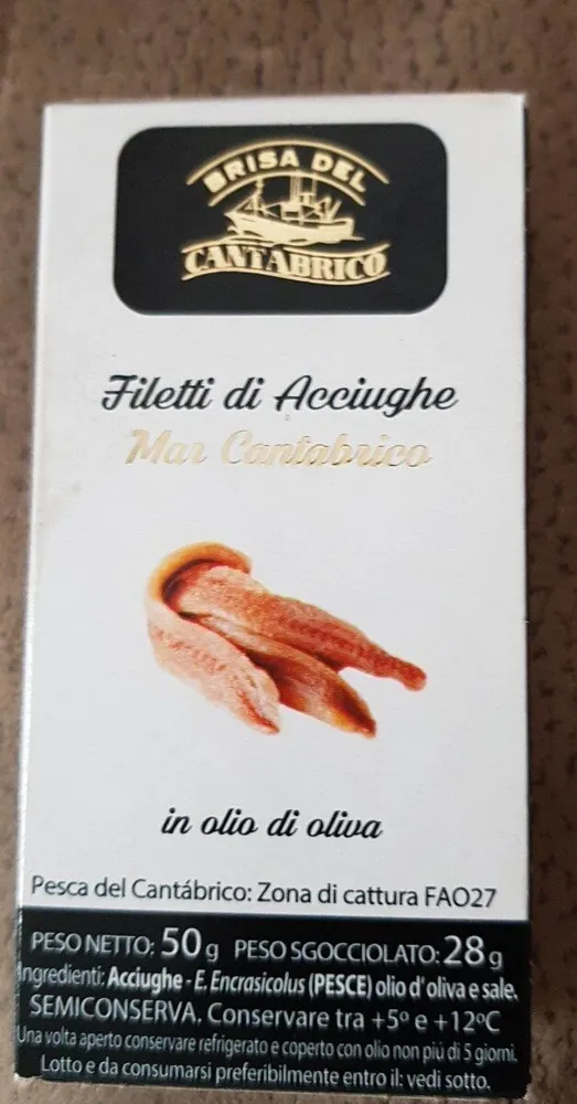 Filetti di acciughe
