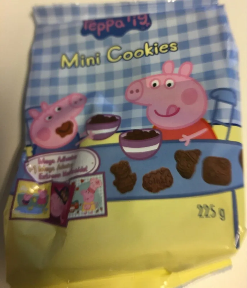 Peppa Pig mini cookies