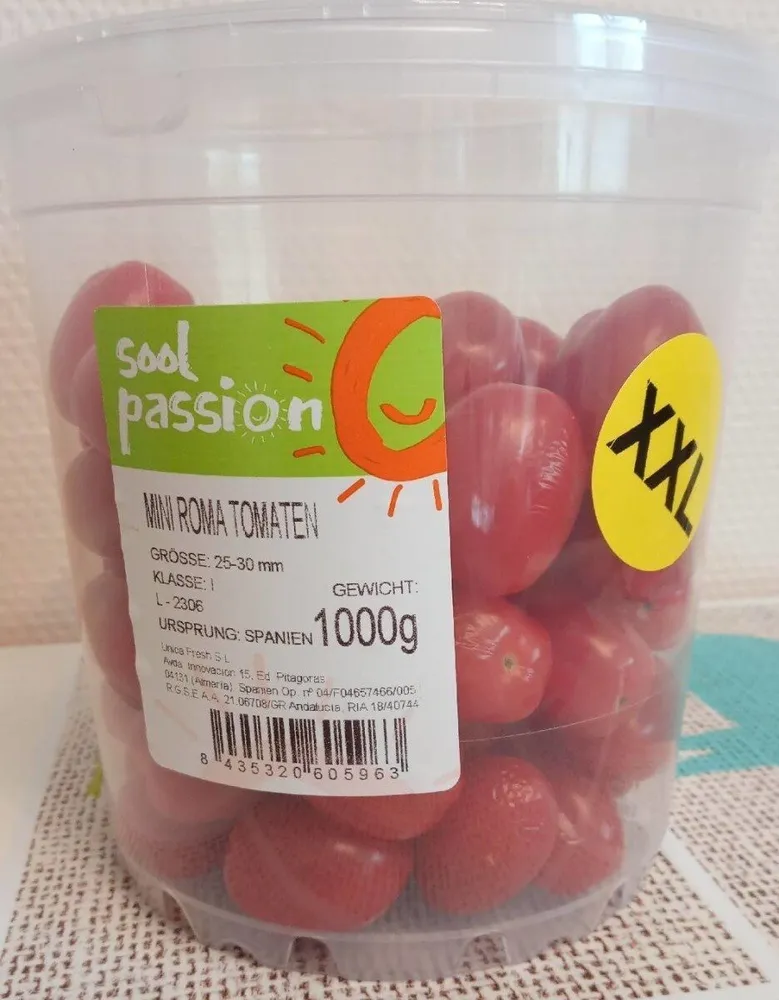 Mini Roma Tomaten