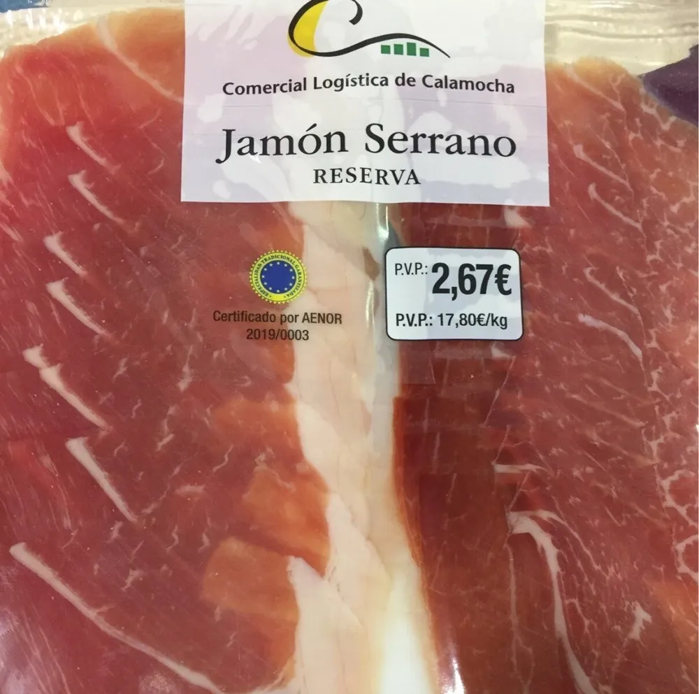 Jamón serrano reserva