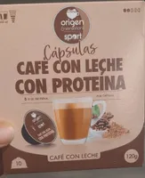 Café con leche con proteína