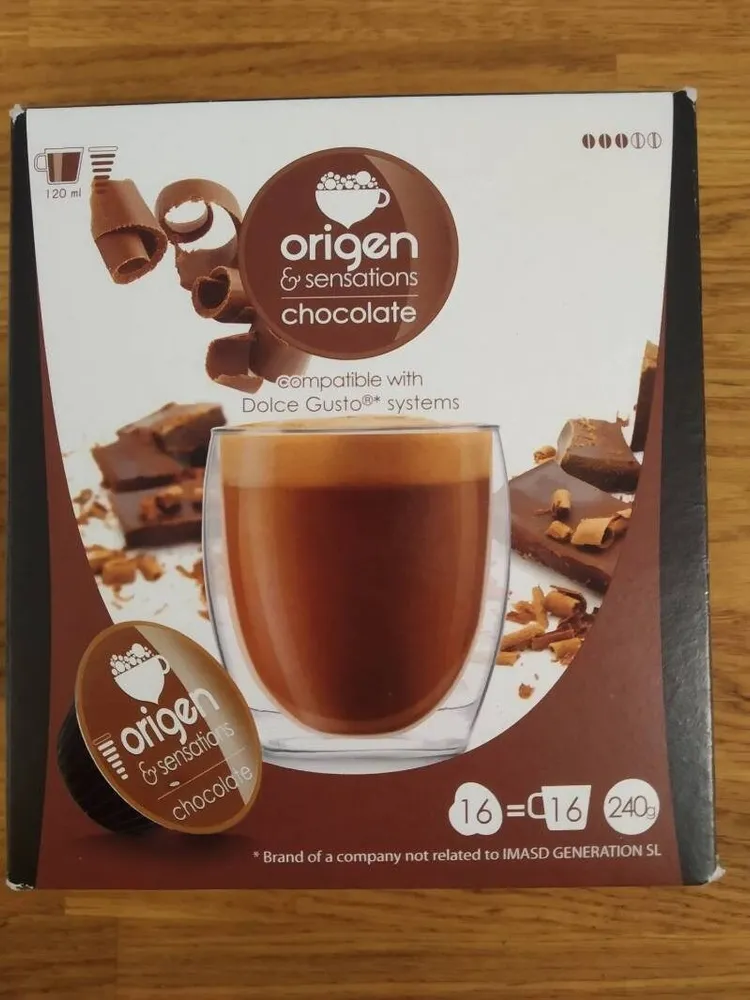 Chocolate en cápsulas