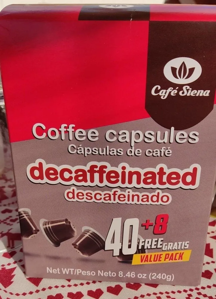 Cápsulas descafeinado