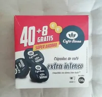 Cápsulas de café extra intenso