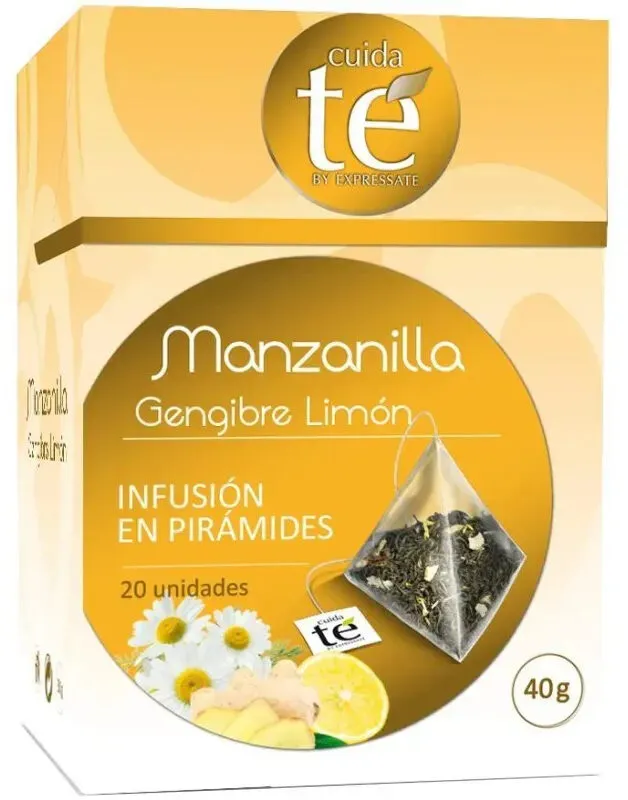 Infusión Manzanilla Jengibre Limón