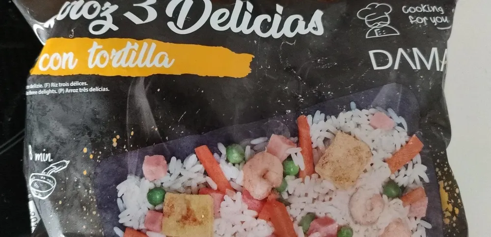 Arroz tres delicias Dama