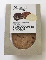 Biscuits Avoine et Epeautre 3 chocolats