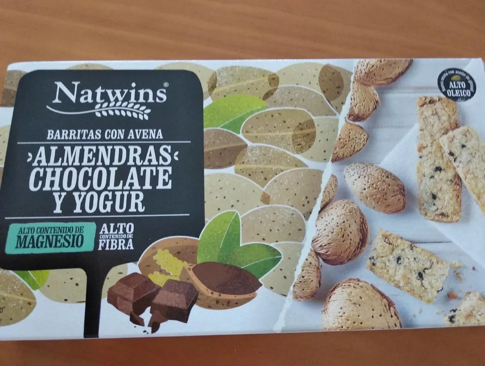 Barritas con avena