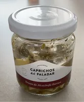 Trozos de alcahofa iberica