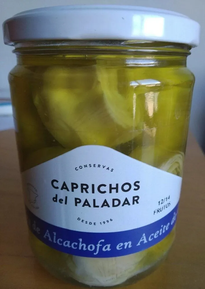 Corazones de alcachofa en aceite de oliva