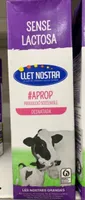 Leche desnatada sin lactosa
