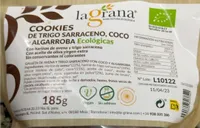Cookies trigo, coco y algarroba