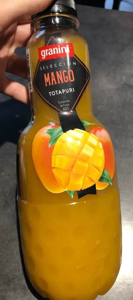 Jus de fruit mangue