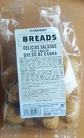 Delicias saladas rellenas de queso de cabra