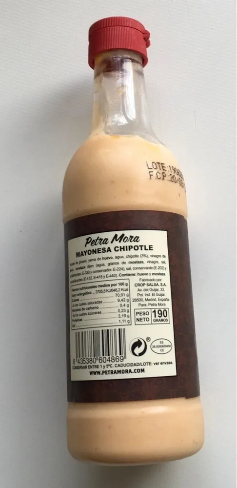 Mayonesa de Chipotle