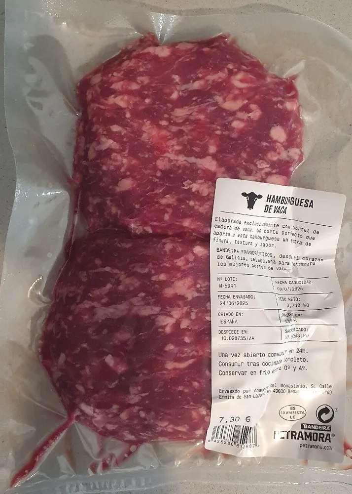 Hamburgesa de Vaca