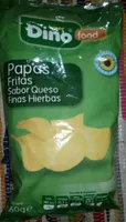 Papas fritas sabor queso y finas hierbas