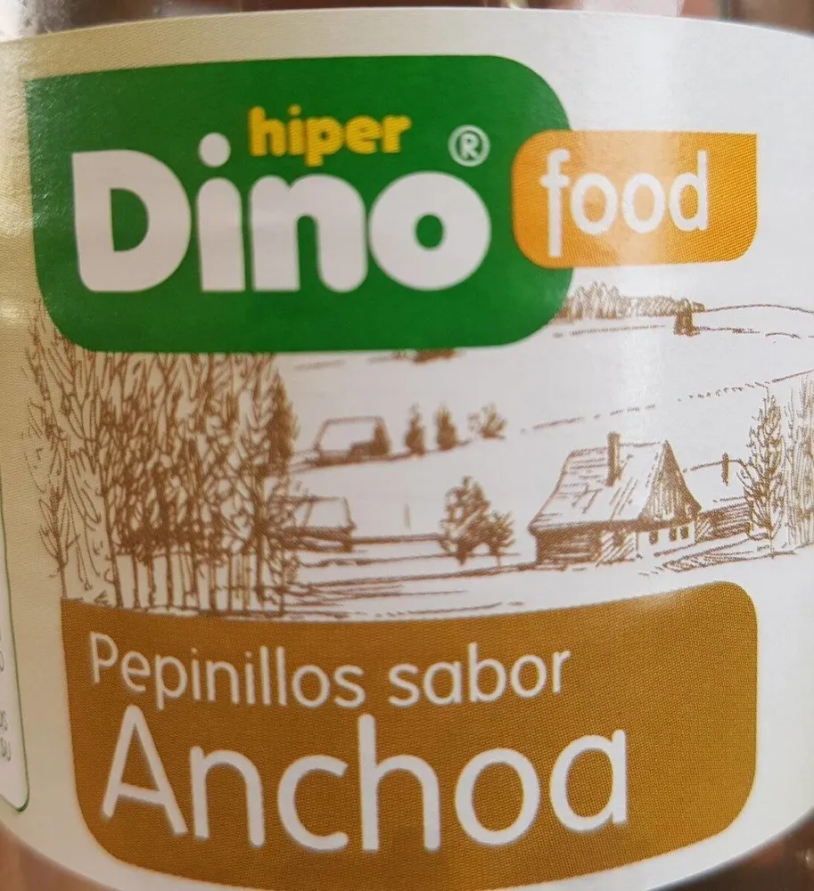 Pepinillos sabor anchoa