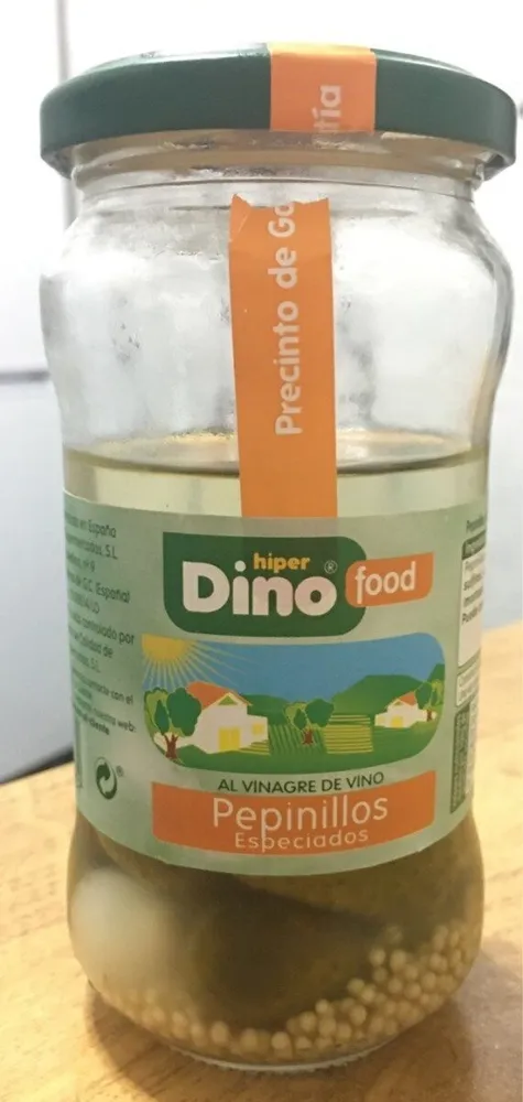 Pepinillos al vinagre de vino