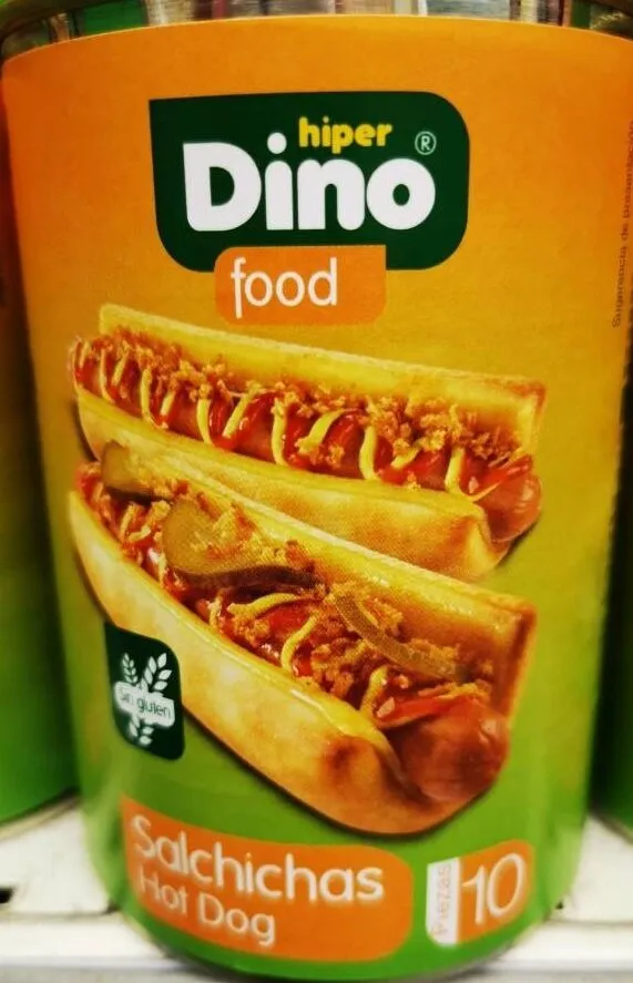 Salchichas hot dog