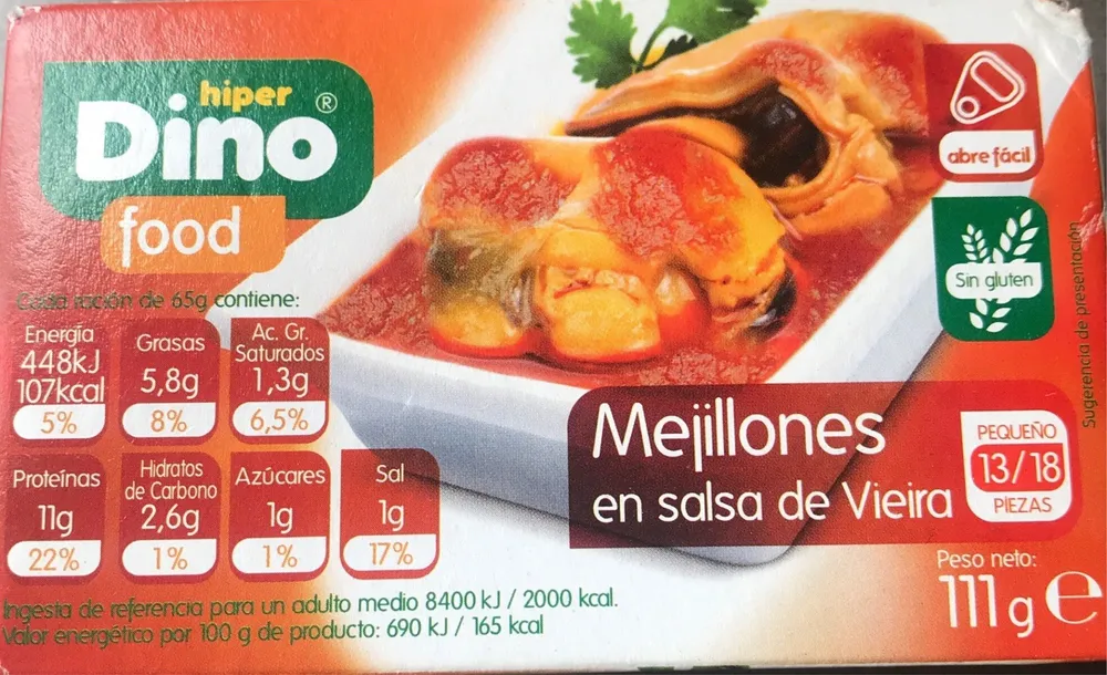 Mejillones en salsa vieira