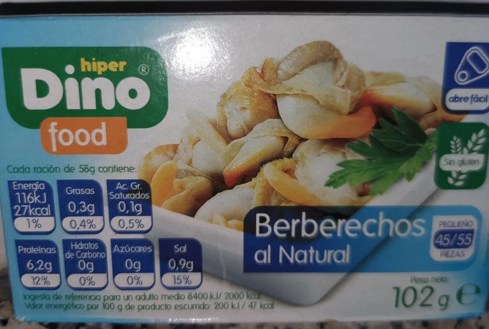 Berberechos al nagural