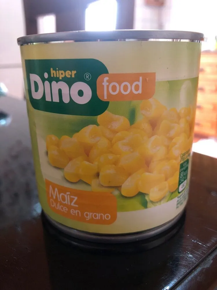 Maíz dulce en grano
