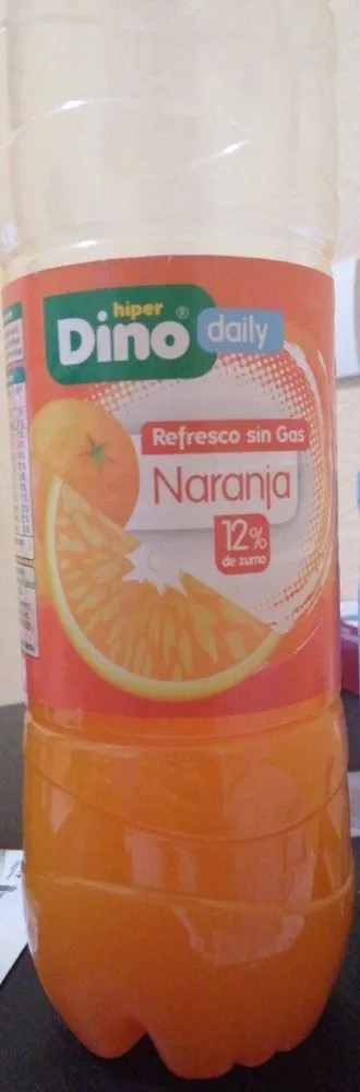 Refresco sin gas Naranja