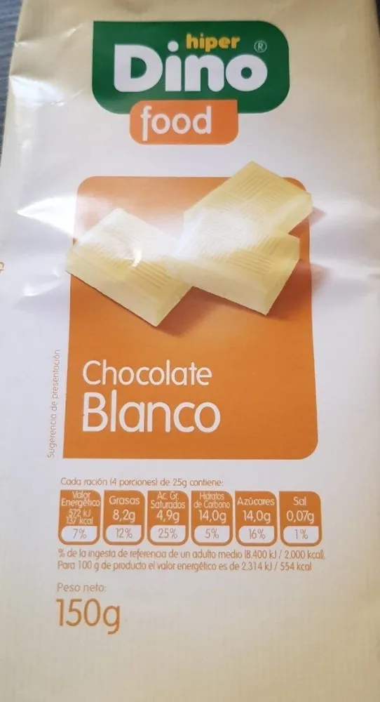Chocolate blanco