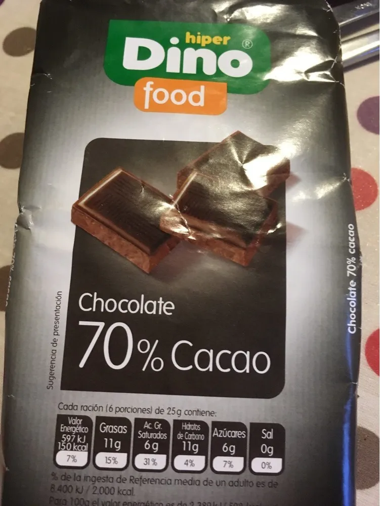 Chocolate 70% cacao