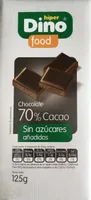 Chocolate 70% sin azúcares