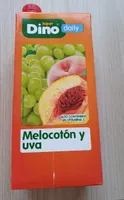 Zumo melocotón y uva