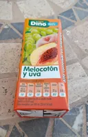 Melocotón y uva