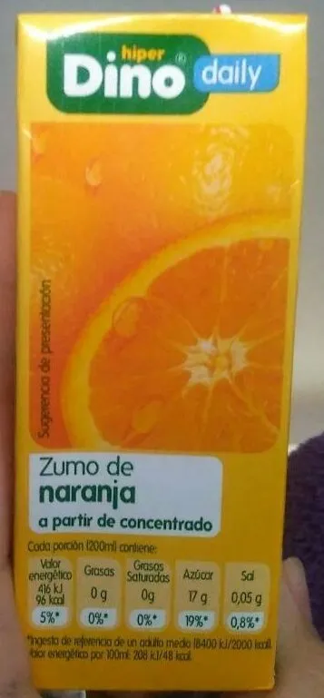 Zumo de naranja