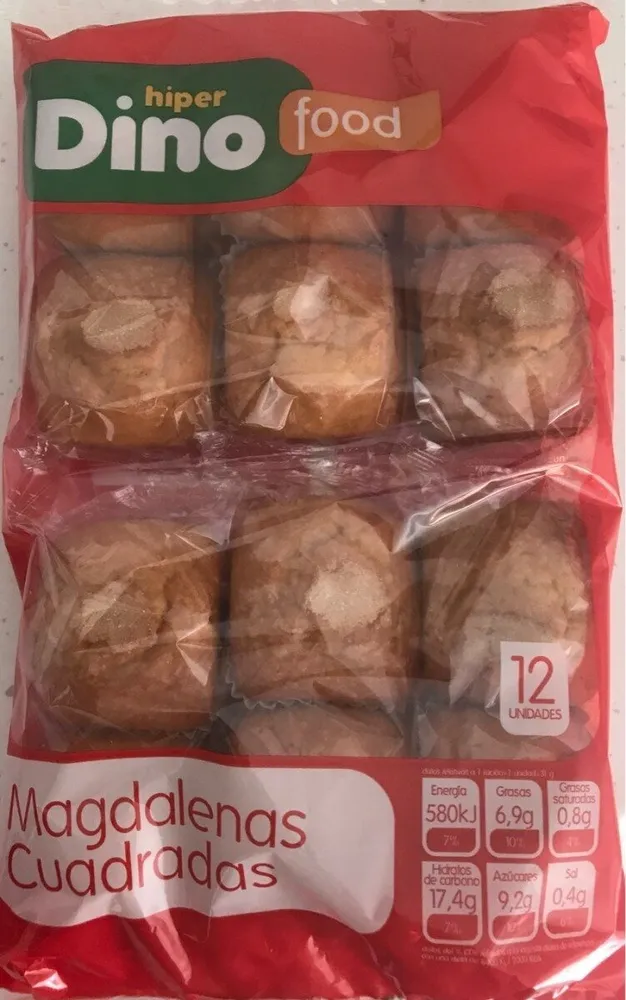Magdalenas cuadradas