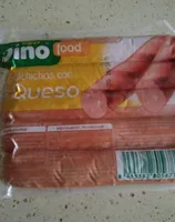 Salchichas con queso