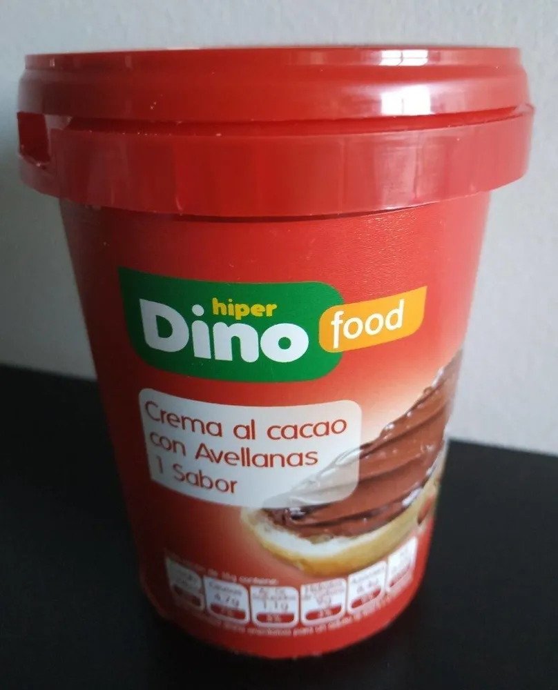 Crema al cacao con avellanas