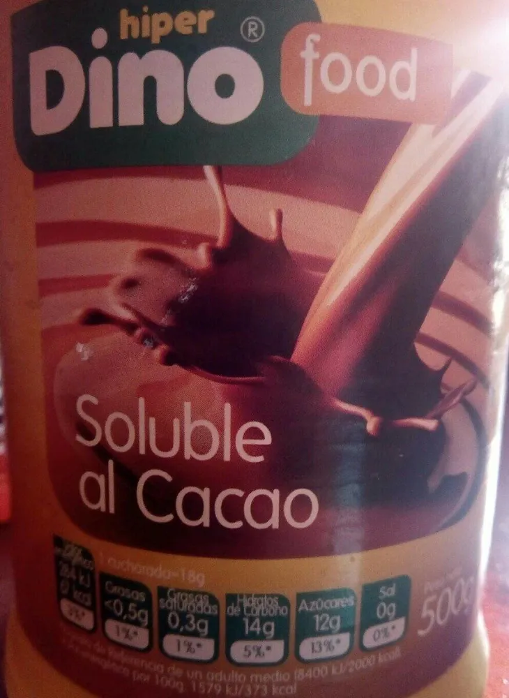 Soluble al cacao