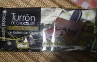Turrón chocolate y galleta