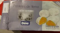 Pastels de yema