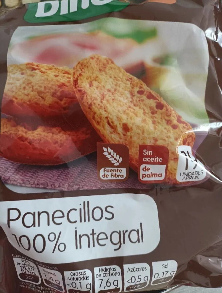 Pan integral tostado