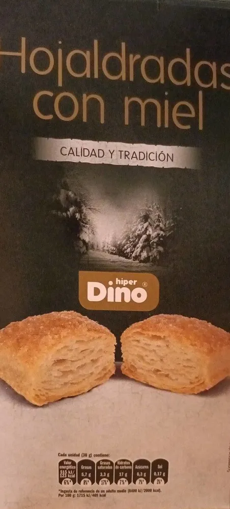 Hojaldradas con miel