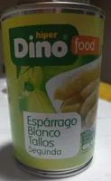 Espárragos blancos tallos de segunda