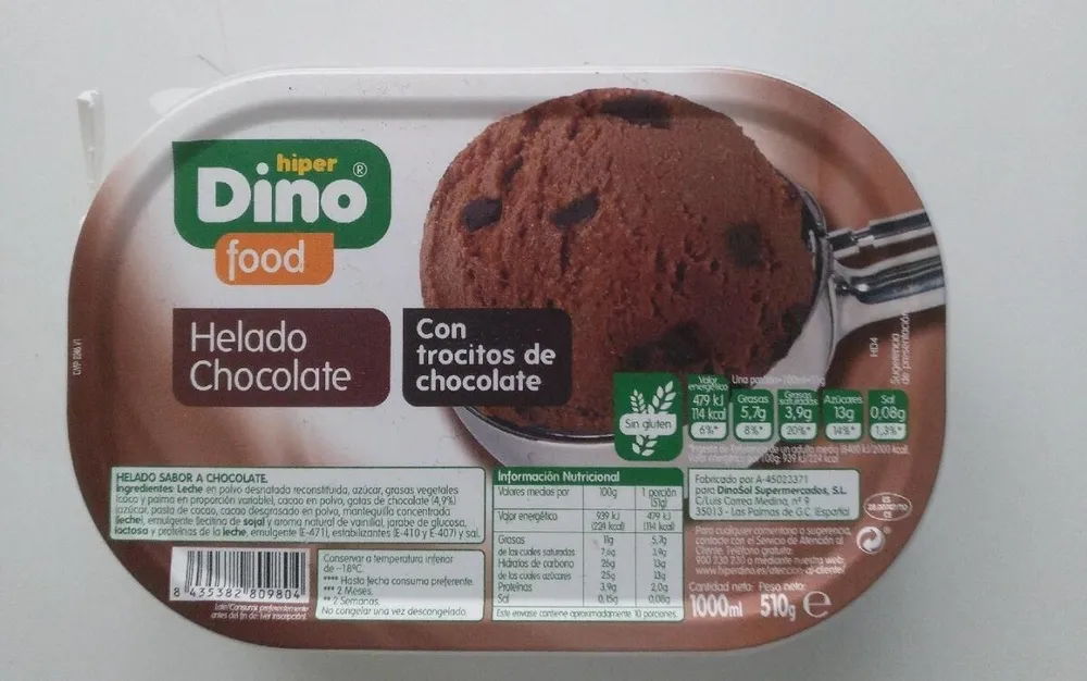 Helado Chocolate