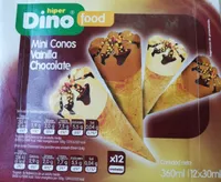 Mini conos vainilla - chocolate