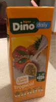 Zumo y leche tropical