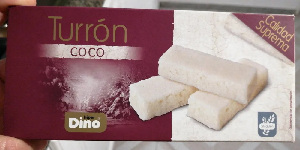 Turrón coco