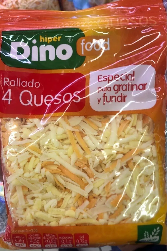Rallado 4 quesos