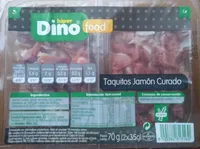 Taquitos de jamón curado